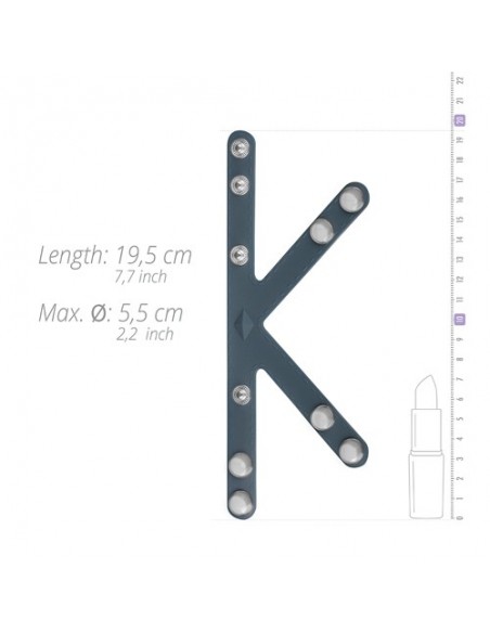 Boners V-shape Ball Splitter - Pierścienie erekcyjne niewibrujące - 8