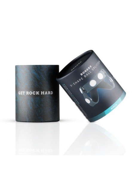 Boners V-shape Ball Splitter - Pierścienie erekcyjne niewibrujące - 10