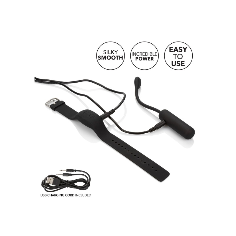 Mini wibrator Wristband Remote Petite Bullet 7 cm z pilotem na nadgarstek - 6