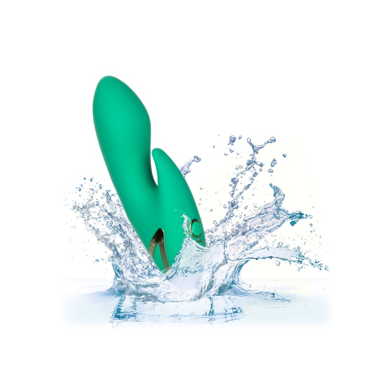 Wibrator dwupunktowy Sierra Sensation Green z 10 trybami wibracji i funkcją Power Boost, 14 cm - 8