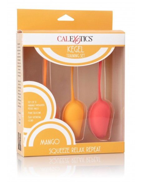 Kulki-Kegel Training Set Mango - Zestawy Kulek Gejszy - 2