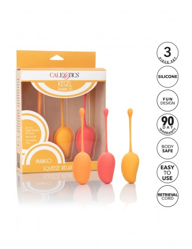 Kulki-Kegel Training Set Mango - Zestawy Kulek Gejszy - 5
