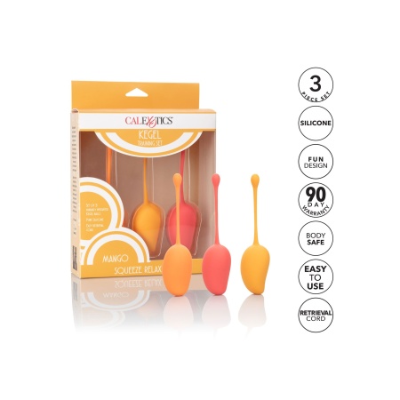Kulki gejszy Mango Assortment – progresywne obciążenie, 14 cm - 5