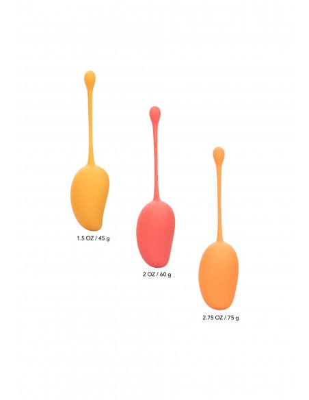 Kulki-Kegel Training Set Mango - Zestawy Kulek Gejszy - 6