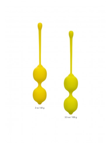 Kulki-Kegel Training Set Lemon - Zestawy Kulek Gejszy - 6