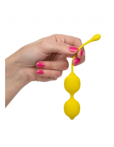 Kulki-Kegel Training Set Lemon - Zestawy Kulek Gejszy - 7