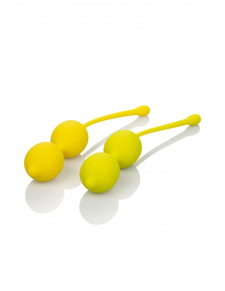 Kulki-Kegel Training Set Lemon - Zestawy Kulek Gejszy - 8