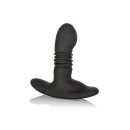 Eclipse Thrusting Probe Black - wibrujący plug analny z naprzemiennym ruchem rotacyjno-postępowym, silikon medyczny, długość 9,5 - 1