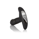 Eclipse Thrusting Probe Black - wibrujący plug analny z naprzemiennym ruchem rotacyjno-postępowym, silikon medyczny, długość 9,5 - 10