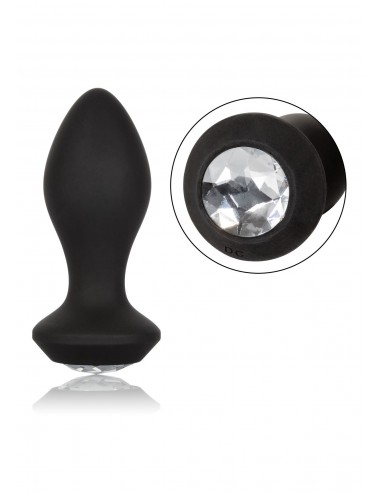 Zatyczka Analna z Wibracjami Vibrating Petite Crystal Probe - Kulki i korki analne wibrujące - 9