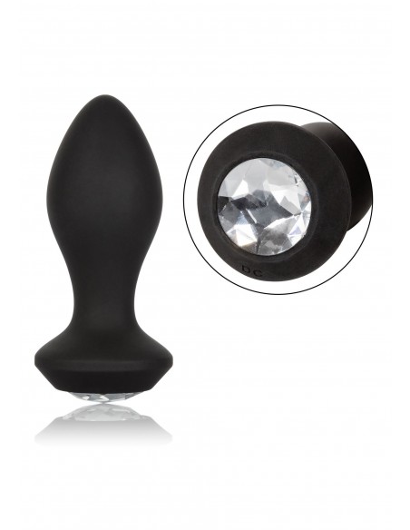Zatyczka Analna z Wibracjami Vibrating Petite Crystal Probe - Kulki i korki analne wibrujące - 9