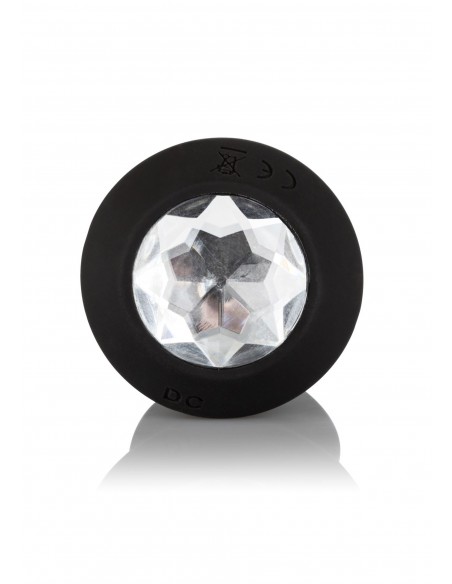 Zatyczka Analna z Wibracjami Vibrating Petite Crystal Probe - Kulki i korki analne wibrujące - 10