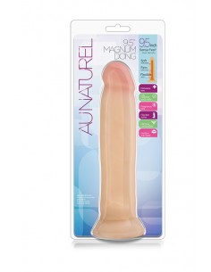 Dildo z Cyberskóry AU NATUREL 9.5INCH MAGNUM DONG - Dilda z cyberskóry - 1 2