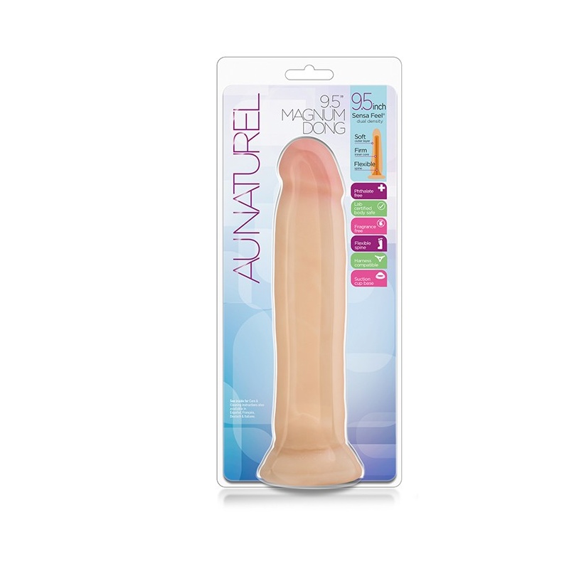 Dildo Z Cyberskóry Au Naturel 9.5Inch Magnum Dong - 2