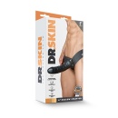 Strap-on drążony Dr. Skin 6-calowy - regulowany pas do 101 cm, długość całkowita 16,5 cm - 2