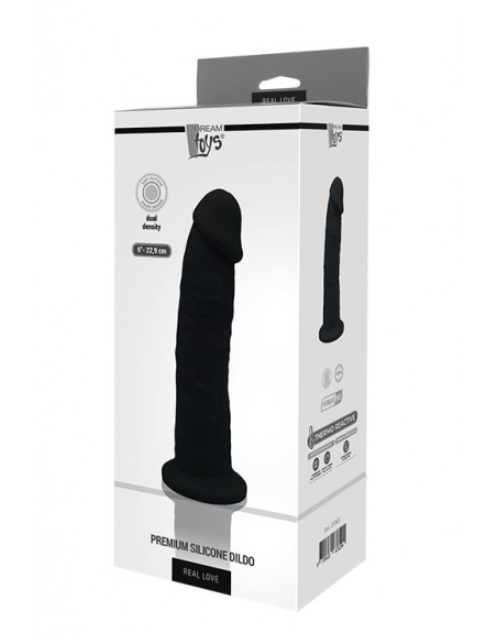 DREAM TOYS REAL LOVE DILDO 9INCH BLACK - Dilda realistyczne - 2