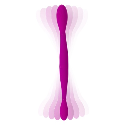 Dildo podwójne wibrujące Infinity Double 37 cm z dwoma silnikami - 1