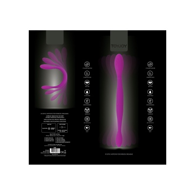 Dildo podwójne wibrujące Infinity Double 37 cm z dwoma silnikami - 1 2
