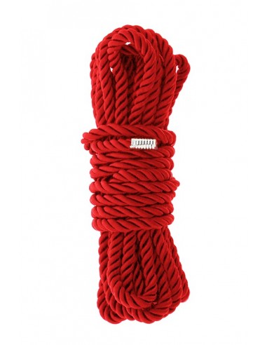 Lina BDSM Blaze Deluxe Bondage Rope 5 m Red - Liny, sznury BDSM - 1