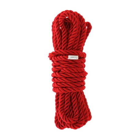Lina BDSM Blaze Deluxe Bondage Rope 5 m Red - 1