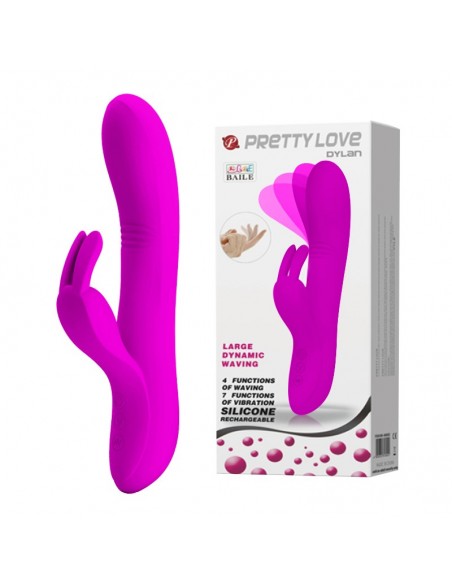 Pretty Love - Dylan Usb 4 Waving 7 Vibration - Wibratory Króliczki - 1