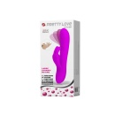 Wibrator króliczek Dylan - 4 tryby ruchu naśladującego palce i 7 trybów wibracji, 21,3 cm - 9