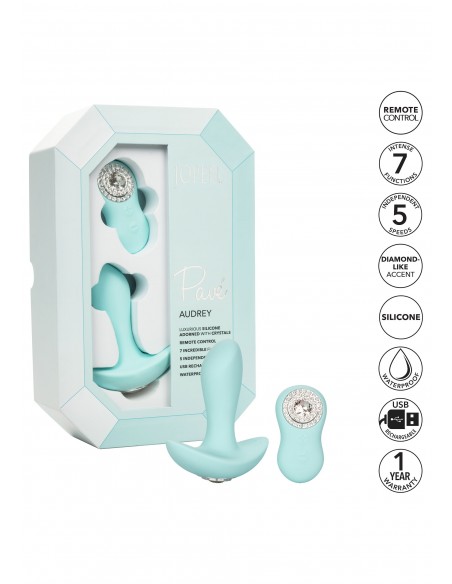 Pave Audrey - Kulki i korki analne wibrujące - 10
