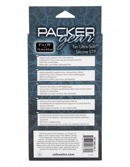 Ultra Soft Silicone Packer - Przedłużki i nakładki na penisa - 3