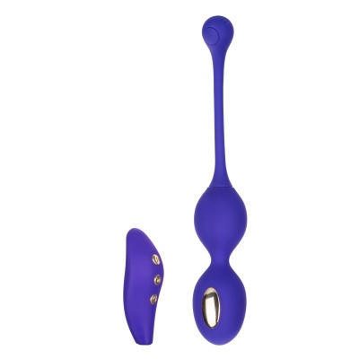 Kulki gejszy Estim Dual Kegel Exerciser z elektrostymulacją, 10,25 cm - 1