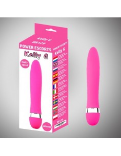 Kelly g pink vibro 18,5 cm / 7,3 inch - Wibratory Klasyczne - 1