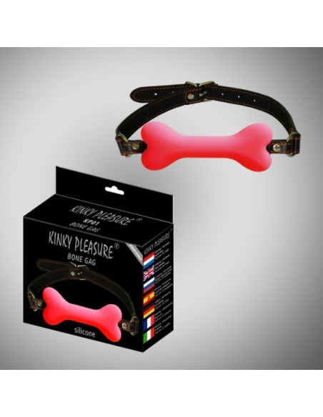 Bone gag pink - Kneble do ust - 3