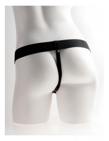 Hollow Recharge Strap-On 7Inch - Strap-ony, dilda na pasku bez wibracji - 6