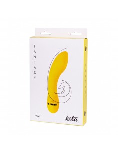 Vibrator Fantasy Foxy Yellow - Wibratory Punktu G - 1 2