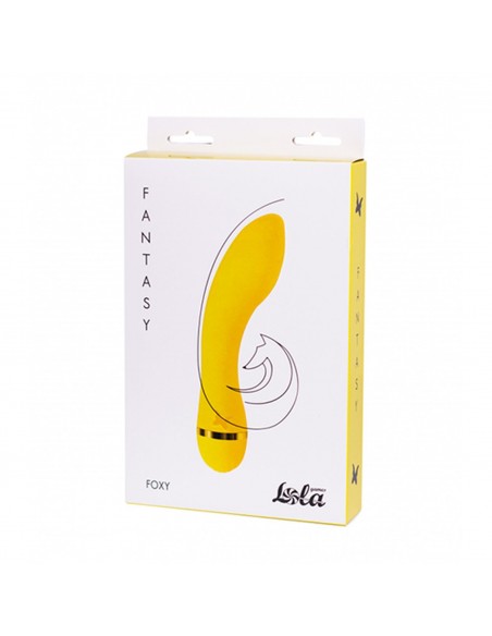 Vibrator Fantasy Foxy Yellow - Wibratory Punktu G - 2