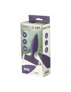 Vibrating Anal Plug Spice It Up New Edition Glory Ultraviolet - Kulki i korki analne wibrujące - 1 2