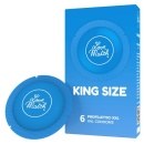 Prezerwatywy-Love Match King Szie XXL - 6 pcs pack - 1