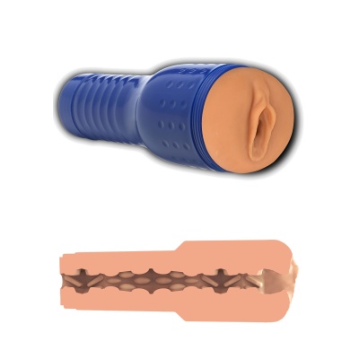 Masturbator elektryczny Gabi Gold Pornstar Pussy, ok. 18 cm - 1