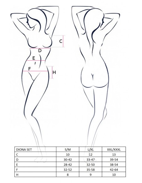 Bielizna-DIVINE BODY black S/M - Casmir - Body - 3