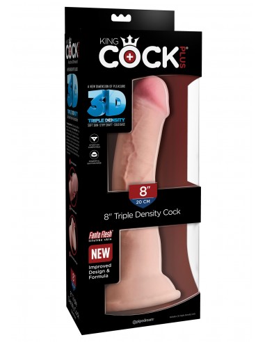 8Inch Triple Density Cock - Dilda realistyczne - 2