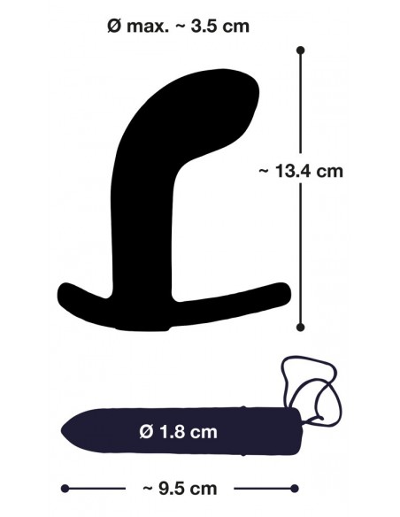 Plug/prostata-Remote Controlled Pr - Masażery i stymulatory prostaty - 6