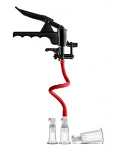 TEMPTASIA CLITORIS PLEASURE SYSTEM - Pompki do sutków i pochwy - 1 2