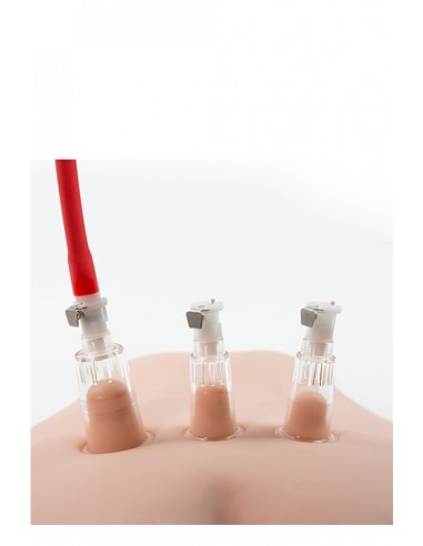 TEMPTASIA CLITORIS PLEASURE SYSTEM - Pompki do sutków i pochwy - 6