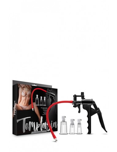 TEMPTASIA CLITORIS PLEASURE SYSTEM - Pompki do sutków i pochwy - 8