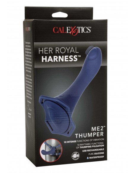 Her Royal Harness Me2 Thumper - Strap-ony, dilda na pasku bez wibracji - 2