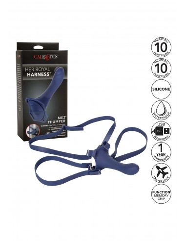 Her Royal Harness Me2 Thumper - Strap-ony, dilda na pasku bez wibracji - 9