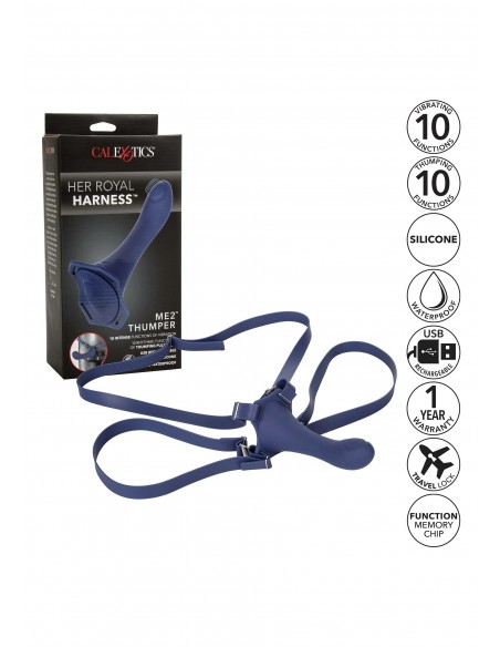 Her Royal Harness Me2 Thumper - Strap-ony, dilda na pasku bez wibracji - 9
