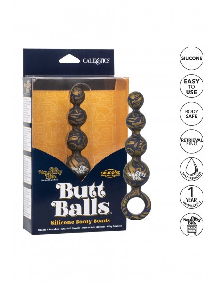 Butt Balls Booty Beads - Kulki analne, koraliki analne - 8