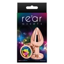 Korek analny Rear Assets Rose Gold M z kryształkiem, 8,5 cm - 2