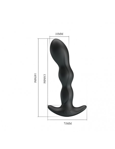 Pretty Love - Specjal Anal Massager - Kulki i korki analne wibrujące - 4