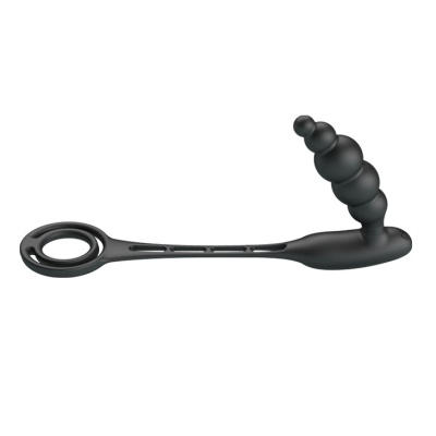 Wibrator prostaty Vibration Penis Sleeve III: 12 trybów, 21,2 cm - 1 2